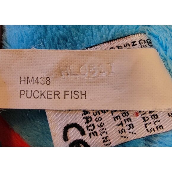 Ganz Webkinz Pucker Fish Multicolor Crinkle Fins Big Lips #HM438 - Picture 10 of 11